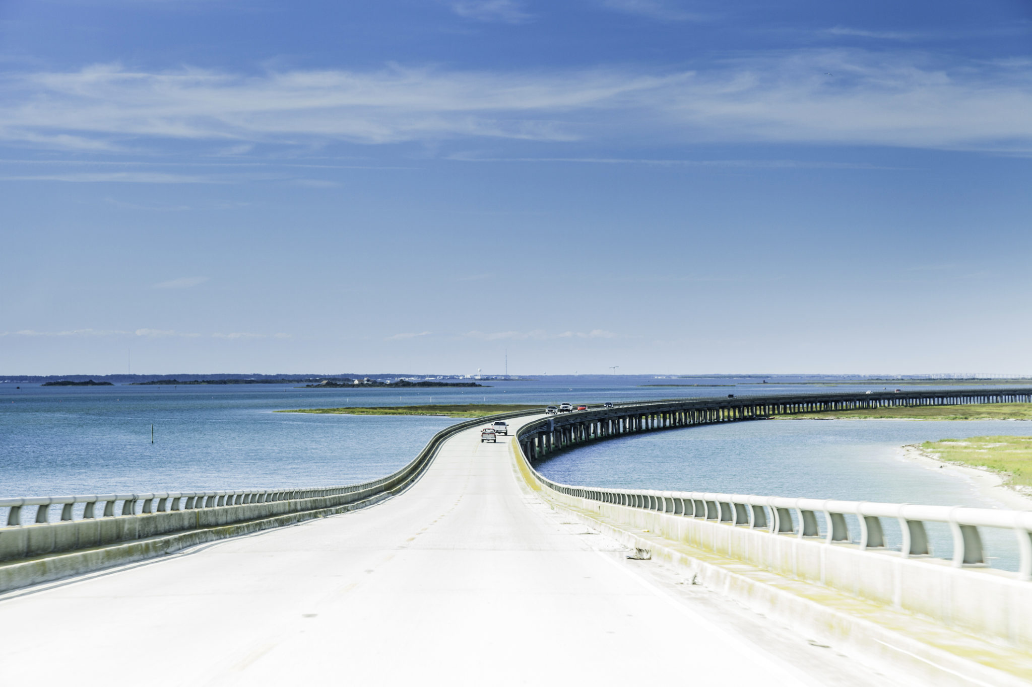 New Bonner Bridge in North Carolina.