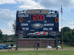 Rye Cove High School’s New Scoreboard