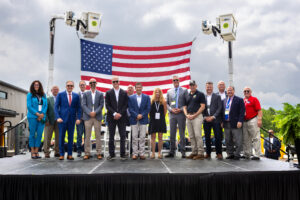 Government officials and utility industry leaders participate in discussions on America's energy future.